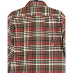 Johnnie-O Langston Shirt Men's Medium Long Sleeve Stretch Button-Down Coffee