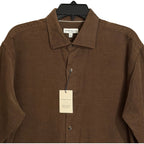Peter Millar Cotton Cashmere Corduroy Sport Shirt Men's Large French Press
