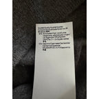 Boss H-Hemario Quarter Zip Sweater Men's 3XT Big & Tall Wool Cashmere Gray