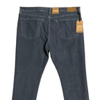 Daniel Cremieux Corduroy Pants Men's 38"x32" Straight Fit Stretch Gray