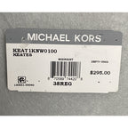 Michael Kors Men's 38 Regular Sport Coat Stretch Blue Herringbone