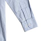 Boss Dress Shirt Men's Medium 15.5 32/33 Sharp Fit Long Sleeve Cotton Blue