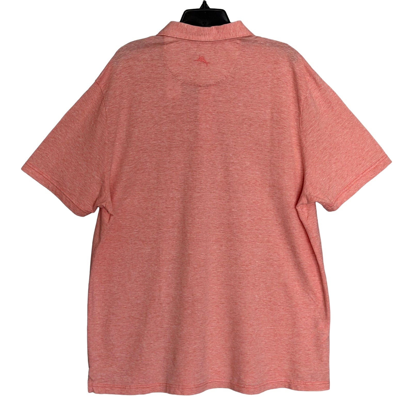 Tommy Bahama Shirt Men's XXL "Laurito Beach Polo" Dubarry Coral Heather