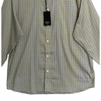 Faherty Shirt Men's XL The Movement Shirt Sage River Plaid Supima Cotton