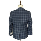 Michael Kors Sport Coat Men's 36 Short Kent Classic Fit Stretch Blue Check