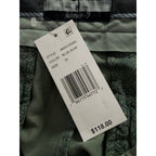 Johnnie-O Shorts Men's 35W Cotton Linen Blend Flat Front Blue Surf