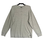 Polo Ralph Lauren Sleepwear Men's XXL Crew Neck Long Sleeve Knit Shirt Grey