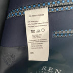 Lauren Ralph Lauren Suit Jacket Men's 40 Short Classic Fit Navy Blue Wool