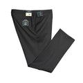 Daniel Cremieux Dress Pant Men's 46R Traveler Raw Hem Comfort Waist Charcoal