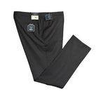 Daniel Cremieux Dress Pant Men's 46R Traveler Raw Hem Comfort Waist Charcoal