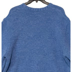 BDG Urban Outfitters Crew Neck Sweater Men's XL Fuzzy Long Sleeve Blue