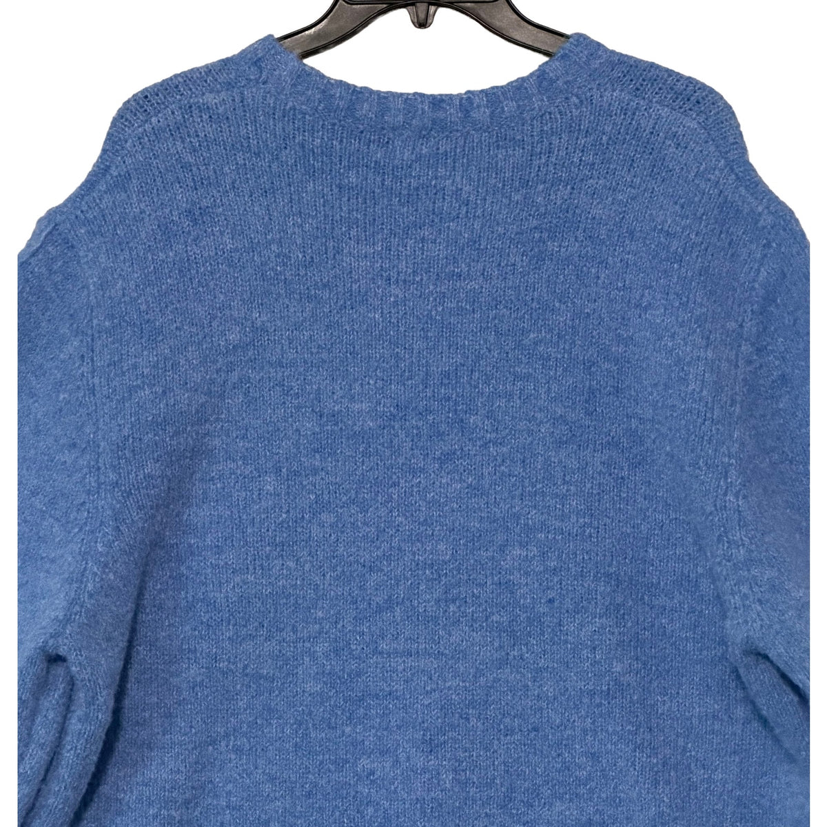 BDG Urban Outfitters Crew Neck Sweater Men's XL Fuzzy Long Sleeve Blue