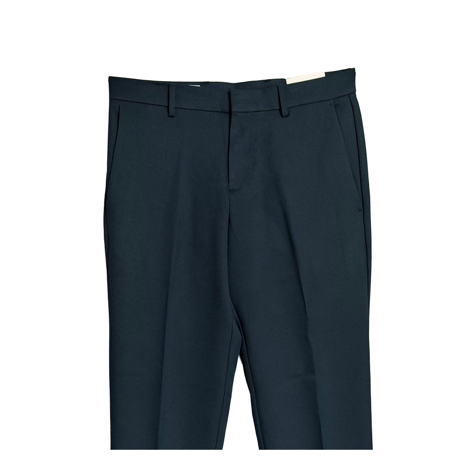 Perry Ellis Portfolio Pants Men's 29"x30" Dress Pants Modern Fit Dark Blue