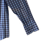 Johnston & Murphy Shirt Men's Small XC4 Extreme Comfort Long Sleeve Blue Ck