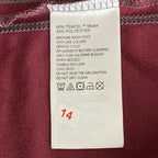 Tommy Bahama Men's XXXL 1/4 Zip Pullover Mock Neck Red