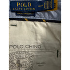 Polo Ralph Lauren Pant Men's 38"x34" Chino Stretch Straight Fit Solid Green