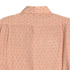 The Normal Brand Shirt Men's Small Short Sleeve Button-Up Copper Dobby