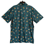 Chubbies Polo Shirt Men's Small "That's the Spirit" Short Sleeve Green