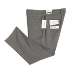 Perry Ellis Portfolio Pants Men's 36x29 Dress Pant Slim Fit Grey Window Pane NEW