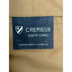 Daniel Cremieux Slim Fit Chino Men's 28"x30" Comfort Stretch Tapered Leg Tan