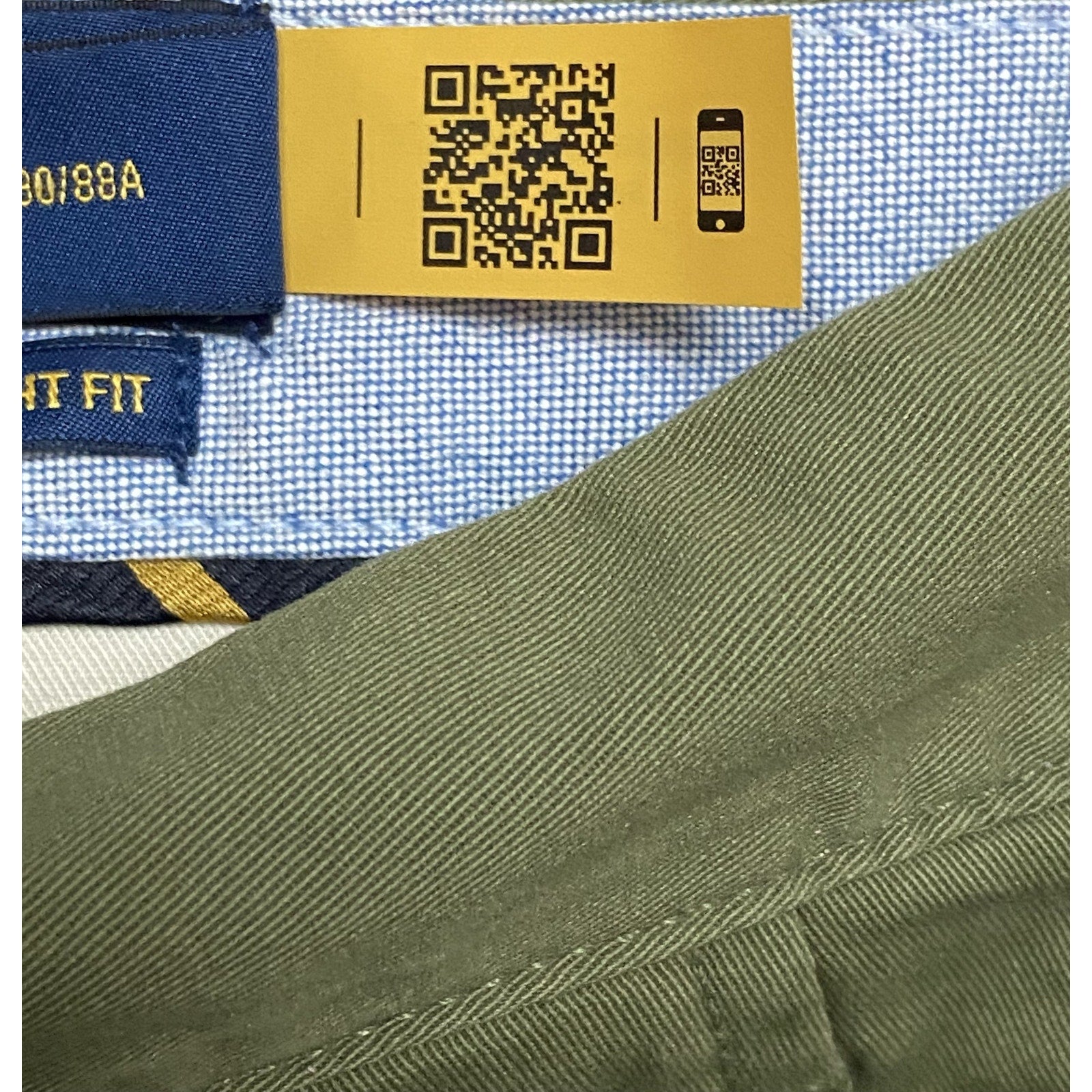 Polo Ralph Lauren Pants Men's 30x30 Stretch Cotton Twill Chino Olive