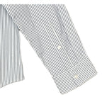 Michael Kors Dress Shirt Men's 2XL Slim Fit Long Sleeve Blue Pinstripe