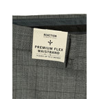 Kenneth Cole Dress Pants Men's 32"x32" Slim Fit Stretch Dark Grey Check