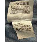 RVCA Casual Shirt Men's Small Regular Fit Button-Up Blue Floral Frame