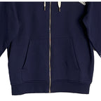 Mitchell & Ness Dallas Cowboys Throwbacks Hoodie Men's Small Full Zip Blue