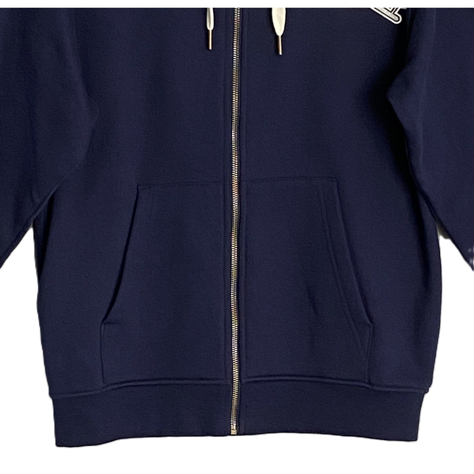 Mitchell & Ness Dallas Cowboys Throwbacks Hoodie Men's Small Full Zip Blue