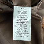 Nautica Men's 38 Regular Corduroy Sport Coat Modern Fit Camel Brown