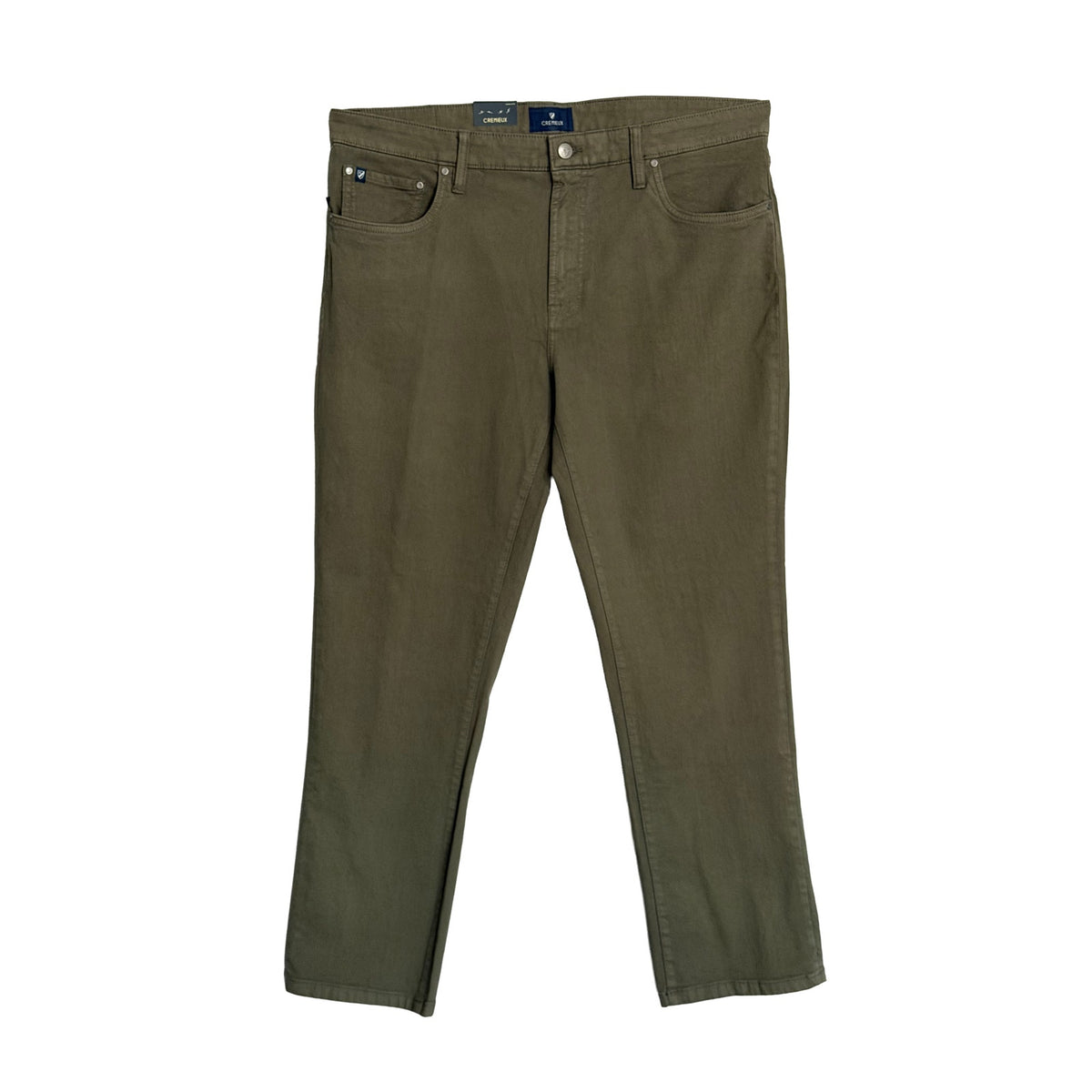 Daniel Cremieux Denim Pants Men's 38"x32" Madison Classic Fit Deep Olive