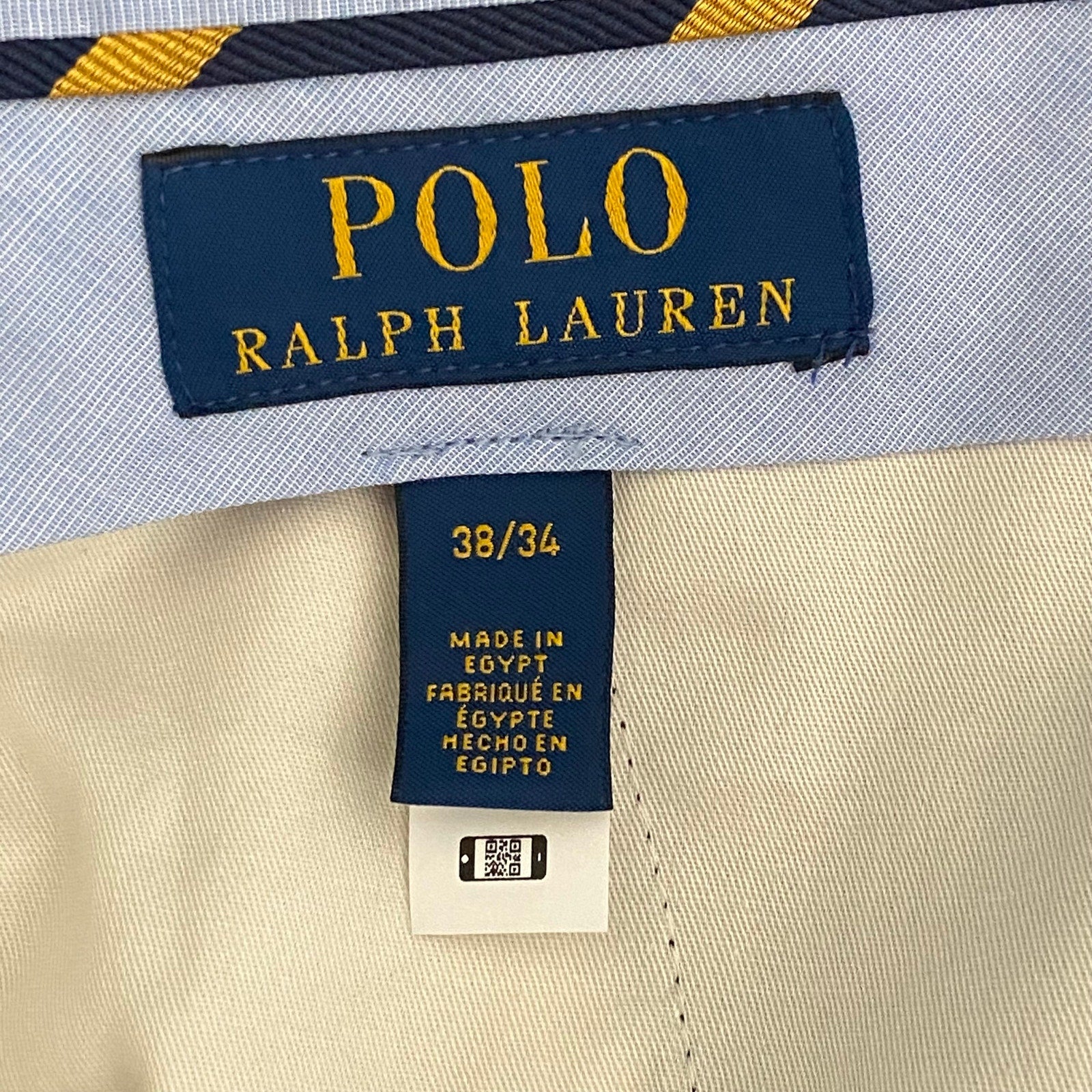 Polo Ralph Lauren Pants Men's 38"x34" Dress Pants Twill Wool Blend Navy Blue