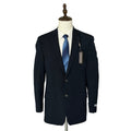Michael Kors Suit Jacket Men's 38 Long Classic Fit Stretch Fabric Navy Blue