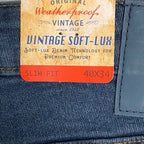 Weatherproof Vintage Men's 40x34 Slim Fit Vintage Soft-Lux Blue Denim Jeans