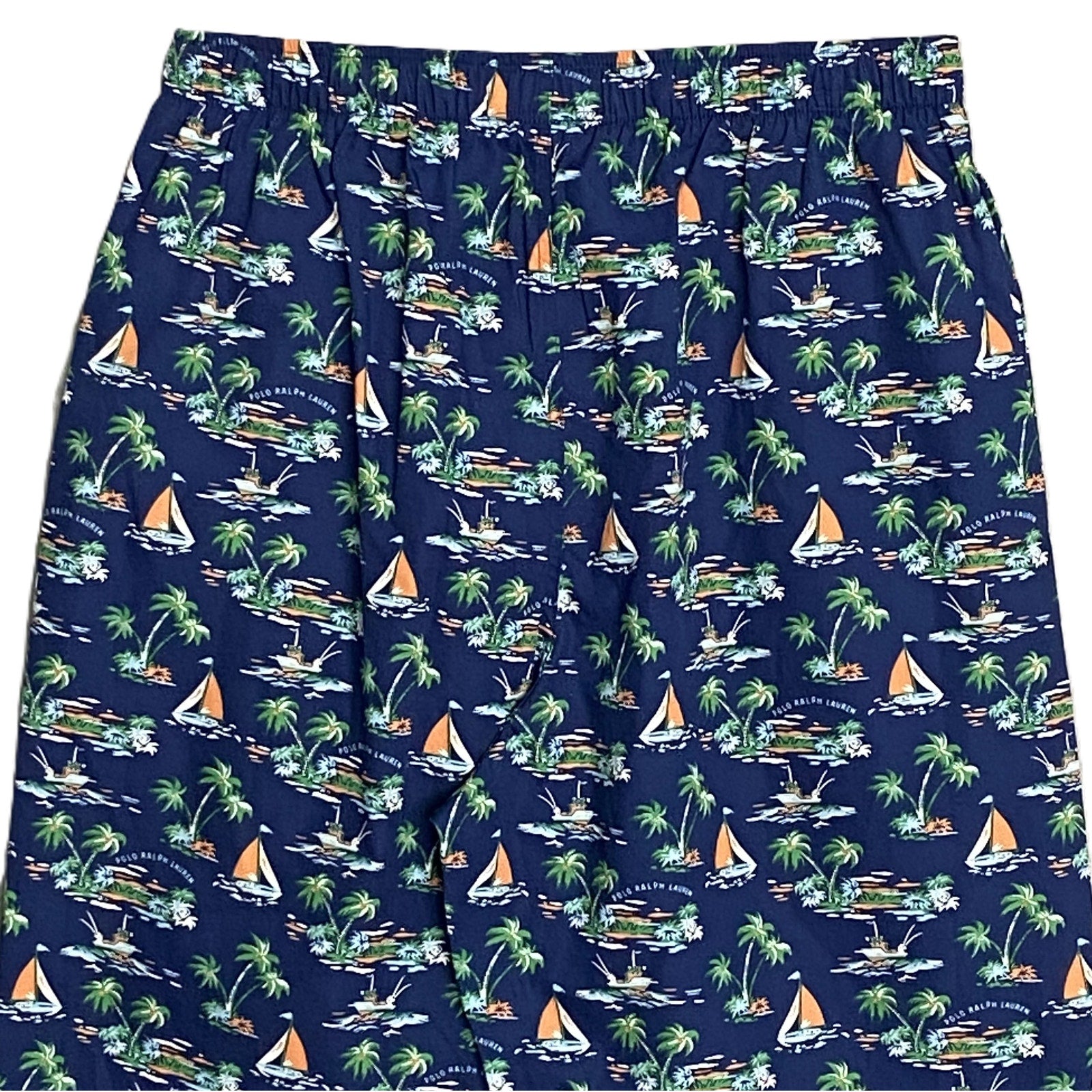 Polo Ralph Lauren Sleep Pant Men's Small Elastic Drawstring Waist Pockets