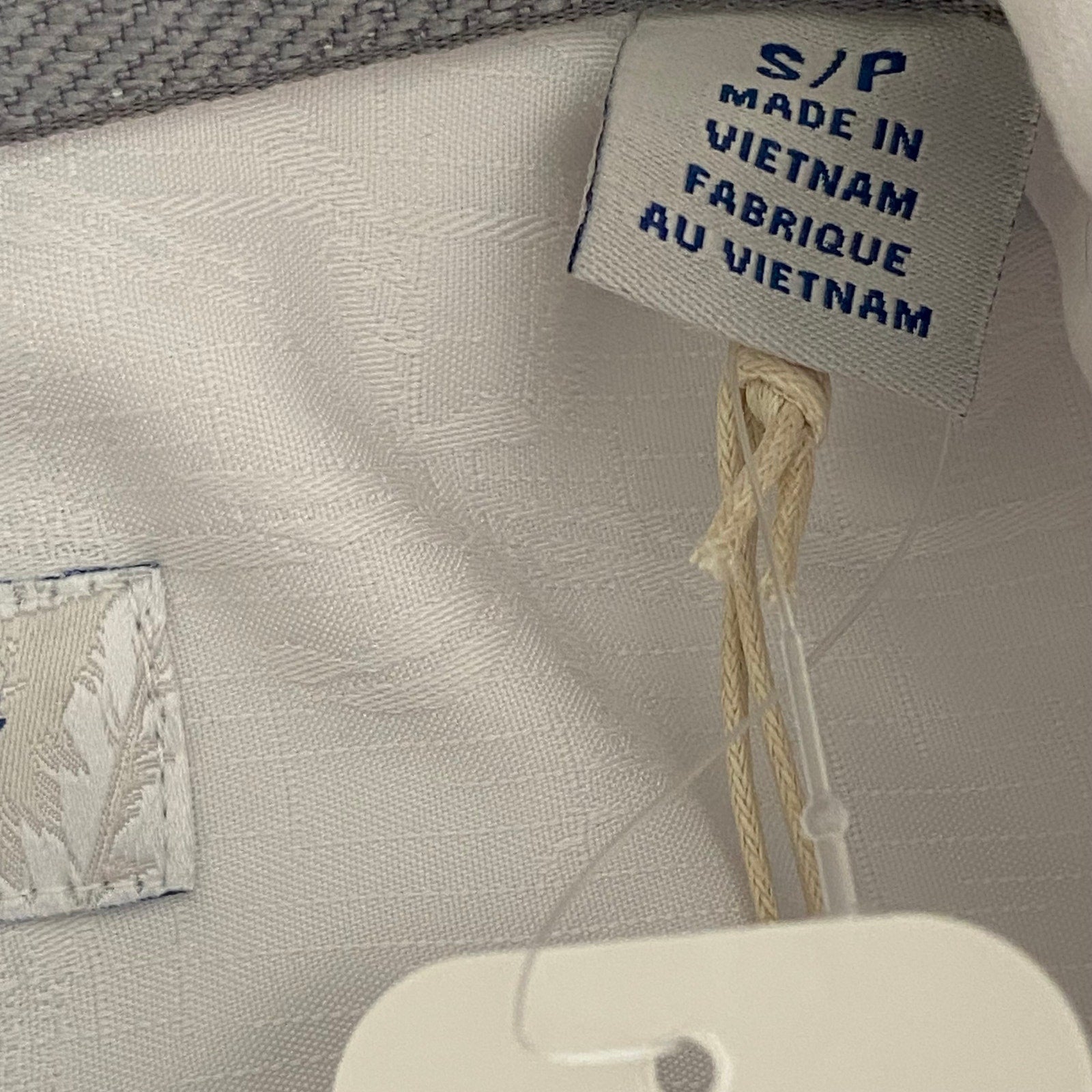 Tommy Bahama Shirt Men's Small "Coconut Point Palm Isle" Short Sleeve White