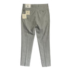 Calvin Klein Dress Pant Men's 32"x32" Slim Fit Flat Front Stretch Light Grey