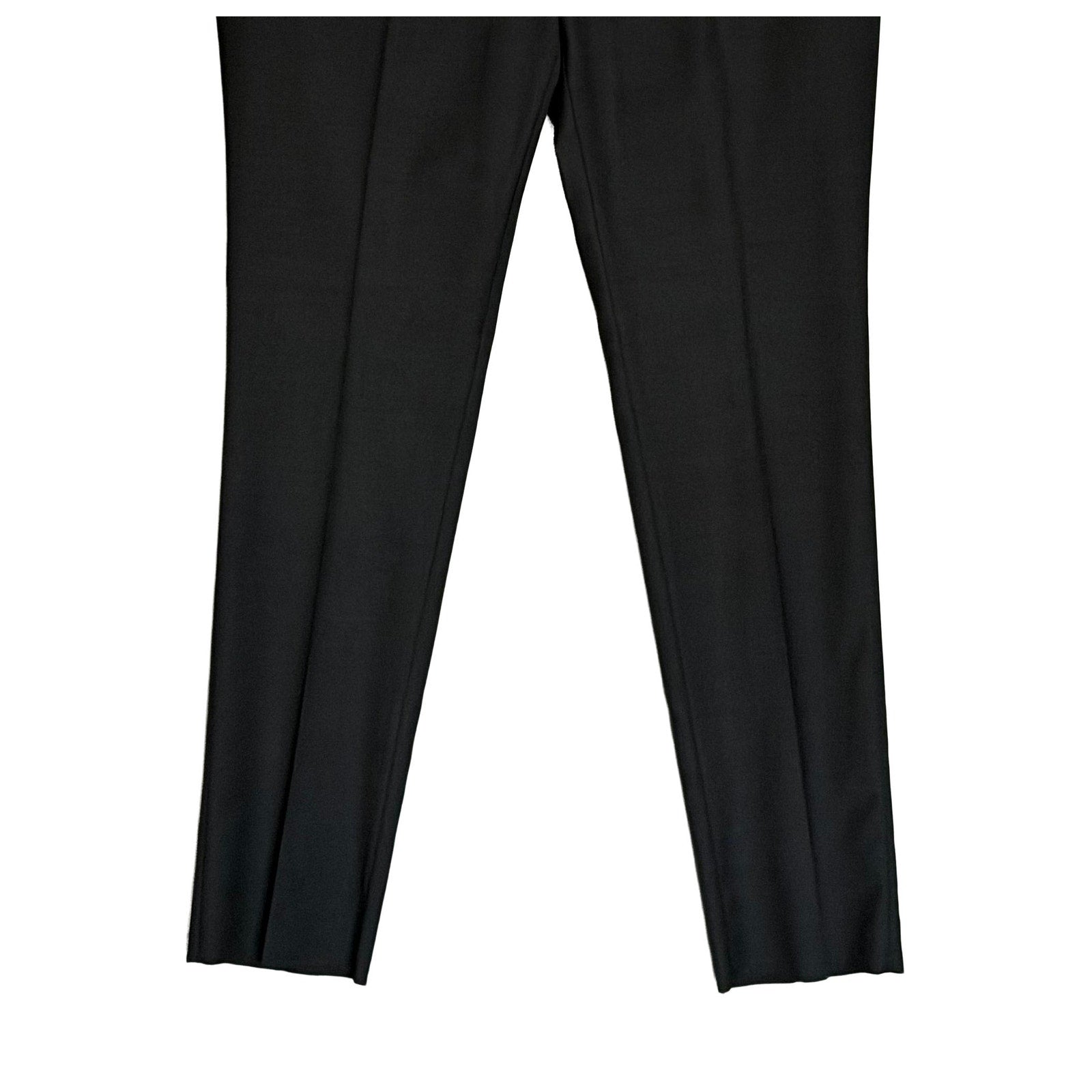 Hickey Freeman Suit Pant Men's 43W Classic Fit Stretch Wool Blend Charcoal