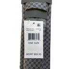 Michael Kors Necktie 3" Winslow Neat Gray Geo Standard Length Silk Blend