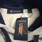 Daniel Cremieux Logo Hoodie Men's XL Drawstring Hood Grey Heather