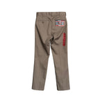 Roundtree & Yorke Pants Men's 28"x30" TravelSmart Slim Fit Stretch Taupe