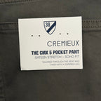 Daniel Cremieux Pant Men's 40"x30" CMX 5-Pocket Pant Sateen Stretch Dark Olive