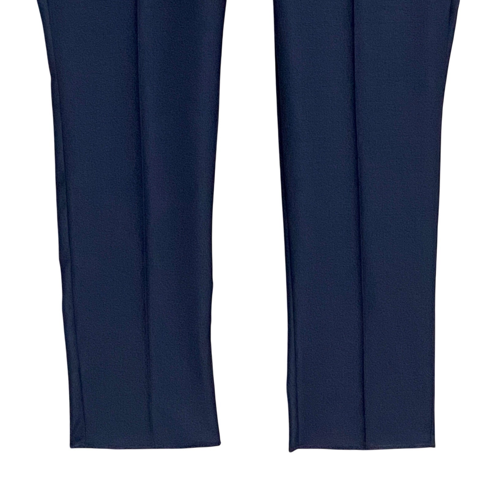 Ted Baker London Pant Men's 42R Wool Joey Dress Pant Solid Navy Blue Raw Hem
