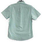 Polo Ralph Lauren Shirt Men's Small Classic Fit Short Sleeve Seersucker Green