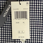 Michael Kors Shirt Men's XL Casual Short Sleeve Shirt Black & White Gingham