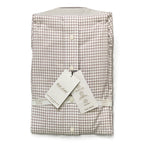 Roundtree & Yorke Shirt Big & Tall Men's 20 36/37 Dress Shirt Wine Check