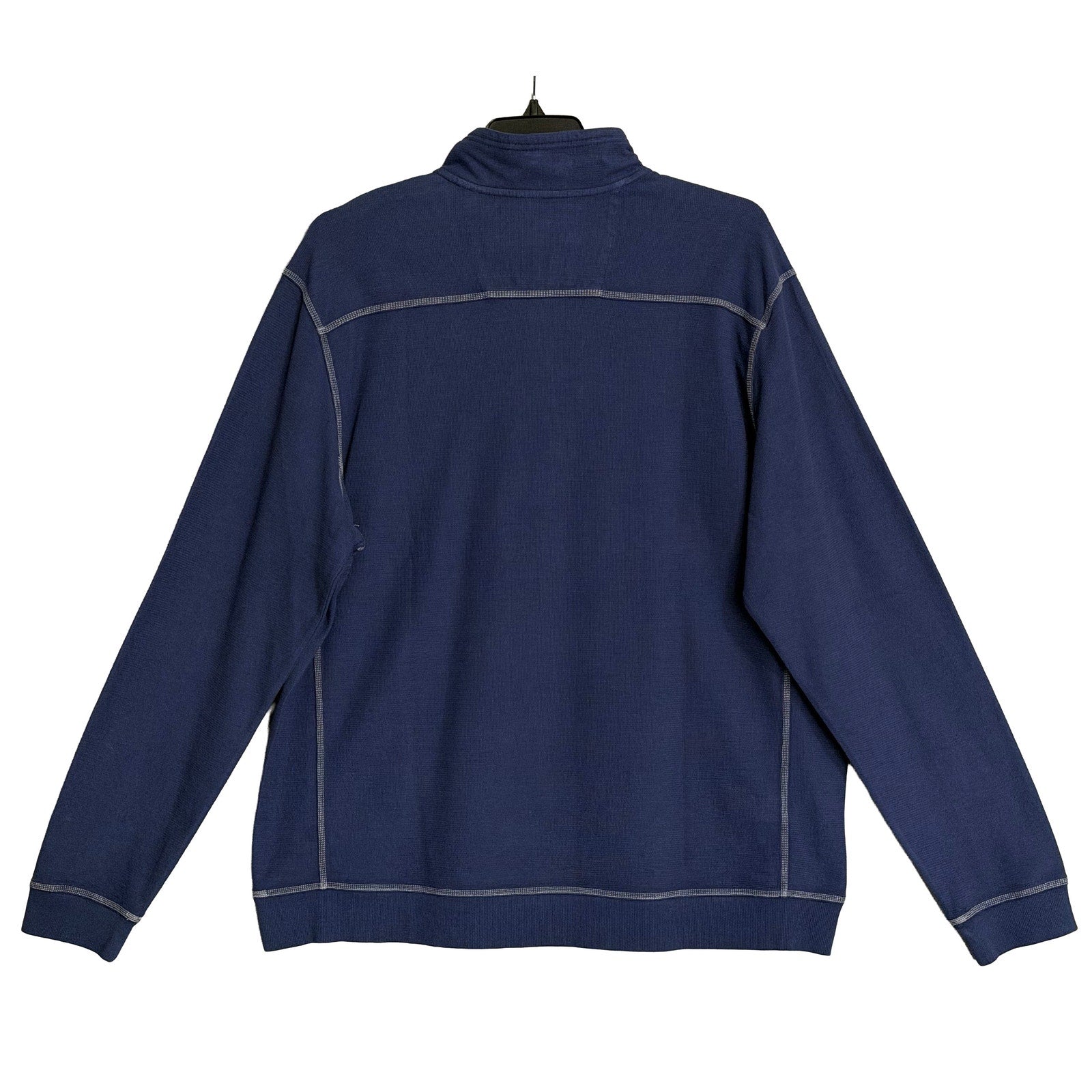 Tommy Bahama Half-Zip Men's 2XLB Big & Tall Montego Bay Sweatshirt Navy