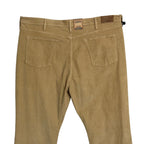 Daniel Cremieux Corduroy Pants Men's 46"x30" Straight Fit Stretch Wheat