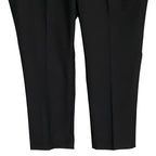 Lauren Ralph Lauren Men's 46x30 Classic Fit Suit Trouser Stretch Solid Black
